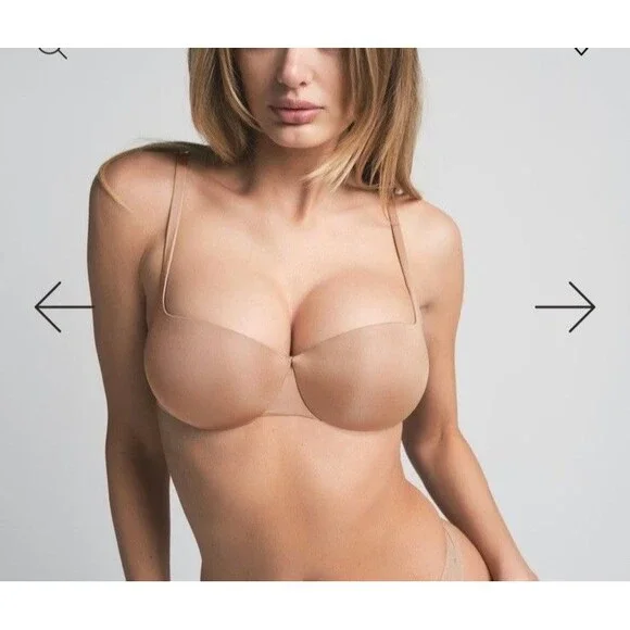 SKIMS Ultimate Push Up Balconette Bra Clay 38D NWT - Picture 5 of 7